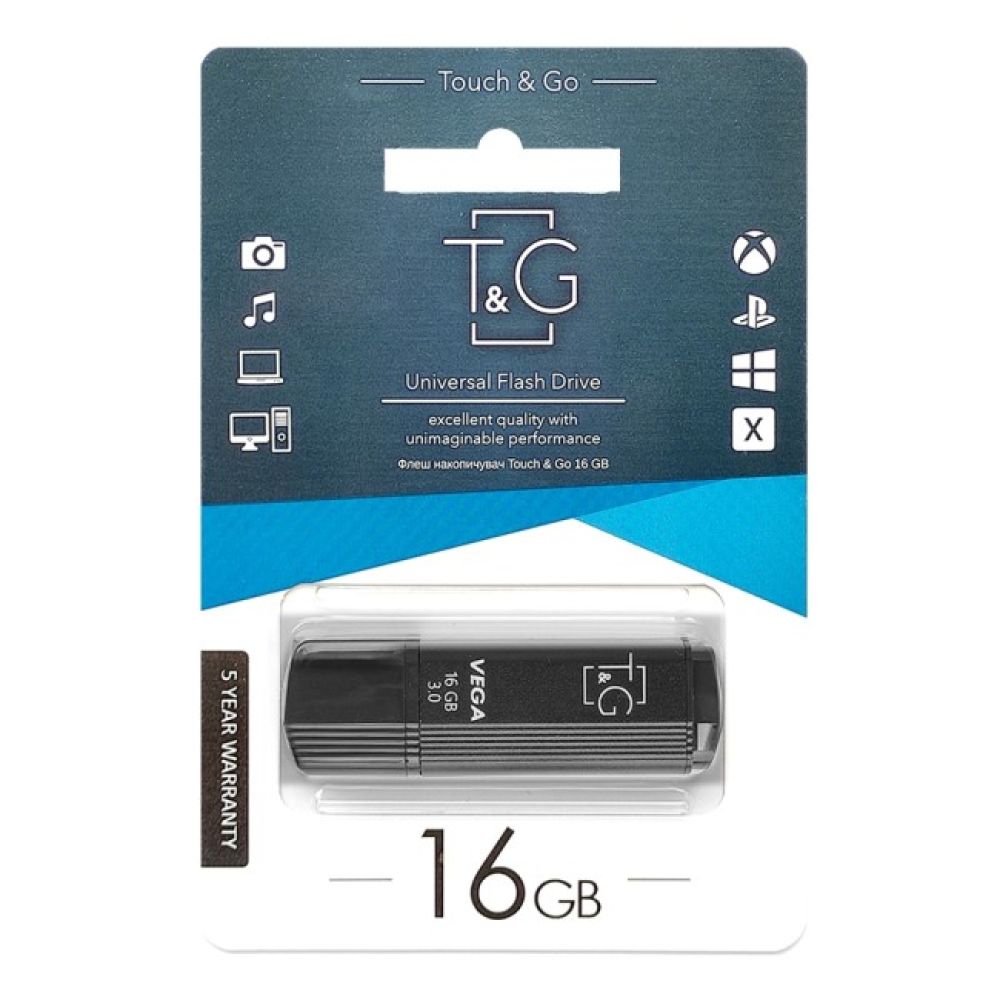 Купить USB FLASH DRIVE T&G 16GB VEGA 121_3