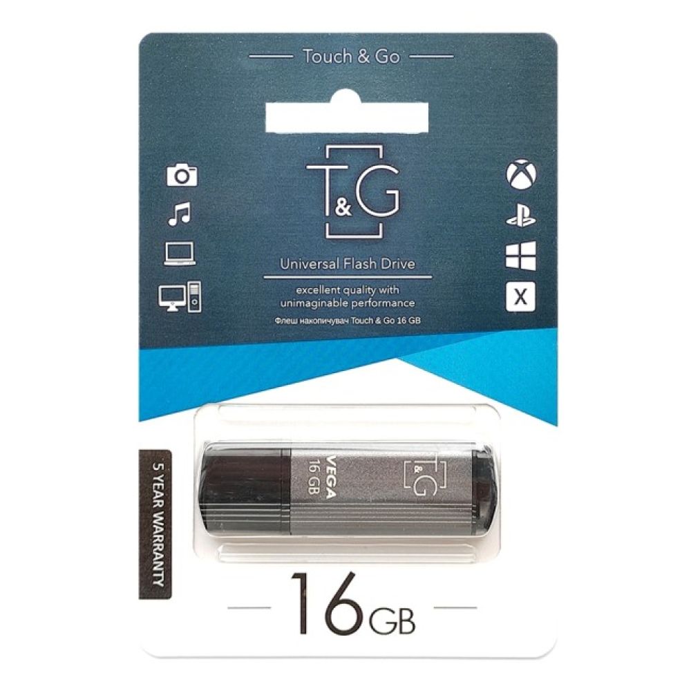Купить USB FLASH DRIVE T&G 16GB VEGA 121_2