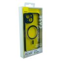Купить ЧЕХОЛ BASEUS FRAME SERIES MAGNETIC CASE+GLASS 0.22MM  ДЛЯ IPHONE 14 ARJT020003_1