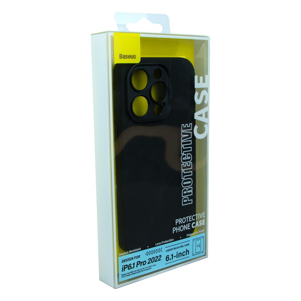 Купить ЧЕХОЛ BASEUS LIQUID SILICA GEL CASE+GLASS 0.22MM  ДЛЯ IPHONE 14 PLUS ARYT001401_1