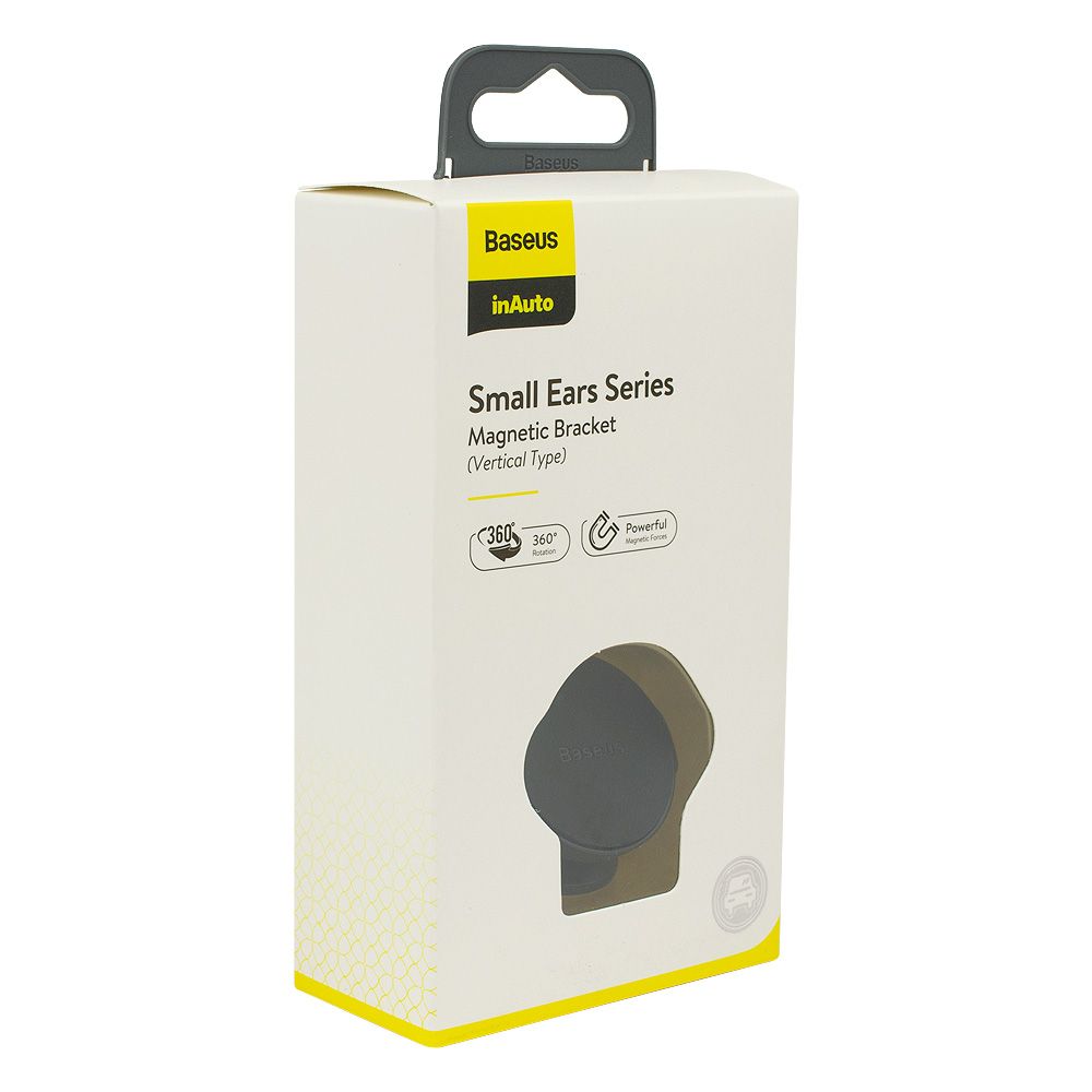 Купить АВТОДЕРЖАТЕЛЬ BASEUS MAGNETIC SMALL EARS 360 (VERTICAL TYPE) SUER-B