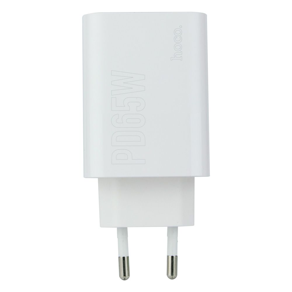 Купить СЕТЕВОЕ ЗАРЯДНОЕ УСТРОЙСТВО HOCO DC40 PD 65W + QC3.0 TYPE-C TO TYPE-C_1
