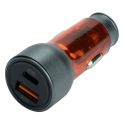 Купить АВТО ЗАРЯДНОЕ УСТРОЙСТВО HOCO NZ8 SPRINTER 43W PD25W+QC3.0 TYPE-C TO TYPE-C_4