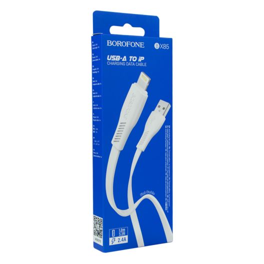 Купить USB BOROFONE BX85 LIGHTNING 2.4A