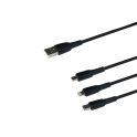 Купить USB BOROFONE BX71 3-IN-1 IP+TYPE-C+MICRO_2
