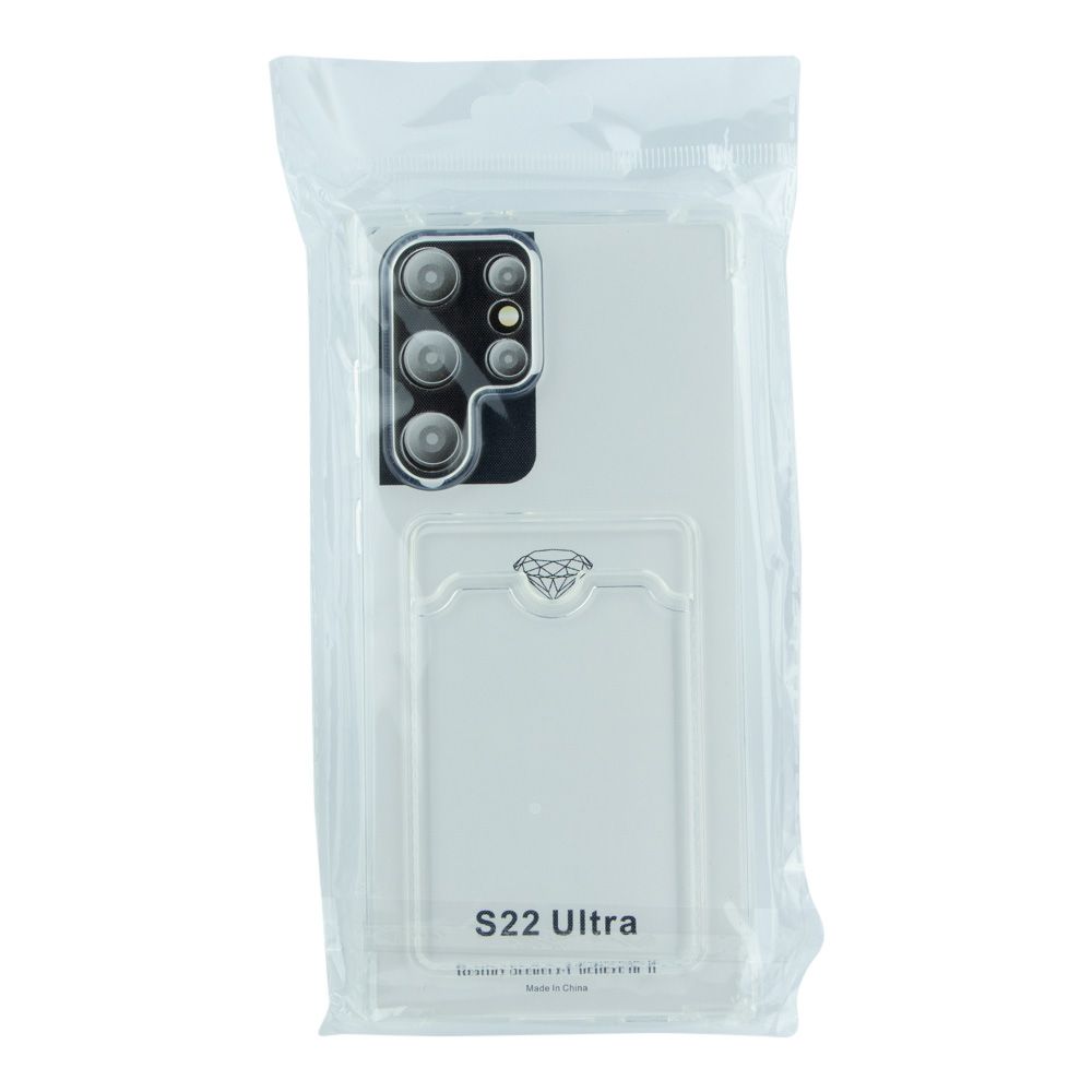 Купить ЧЕХОЛ POCKET CARD TRANSPARENT CASE ДЛЯ SAMSUNG S22 ULTRA_1