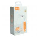 Купить СЕТЕВОЕ ЗАРЯДНОЕ УСТРОЙСТВО LDNIO A2526C PD/QC 45W