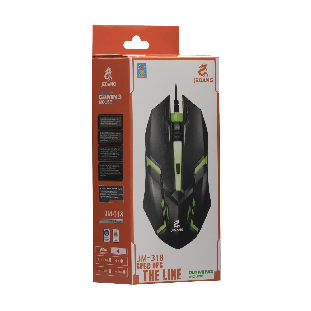 Купить USB МЫШЬ JEQANG JM-318 МЯТАЯ УПАКОВКА