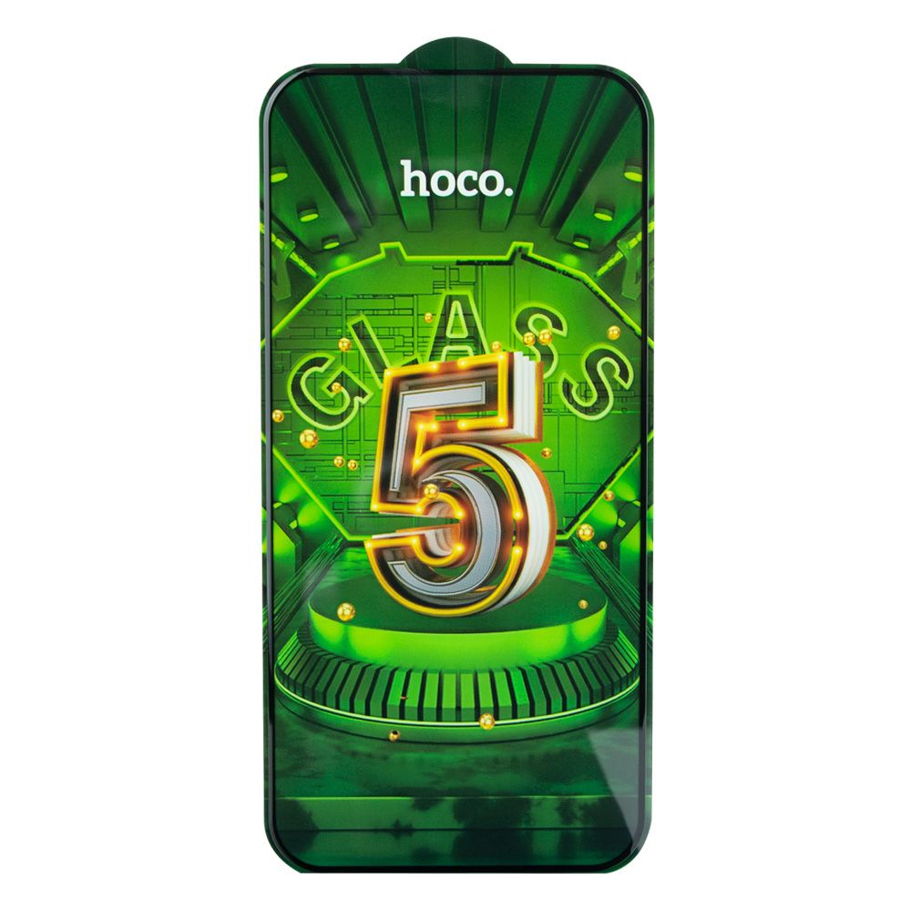 Купить ПОШТУЧНО (ТЕХ.ПАК)   ЗАЩИТНОЕ СТЕКЛО HOCO G12 5D FOR APPLE IPHONE 14 PRO MAX