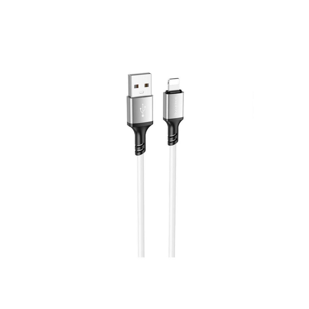 Купить USB BOROFONE BX83 SILICONE LIGHTNING 2.4A_3