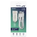 Купить АВТО ЗАРЯДНОЕ УСТРОЙСТВО RIDEA RCC-21212 GRAND TYPE-C 2USB 2.4 A_1