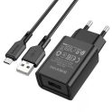 Купить СЕТЕВОЕ ЗАРЯДНОЕ УСТРОЙСТВО BOROFONE BA68A MICRO 1USB 2.1A_1