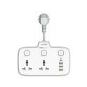 Купить СЕТЕВОЙ УДЛИНИТЕЛЬ LDNIO SC2413 2 UNIVERSAL PORTS /1 PD/1 QC/2 AUTO ID_1