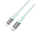 Купить USB HOCO U111 TRANSPARENT DISCOVERY EDITION PD20W TYPE C TO LIGHTNING_5