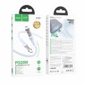 Купить USB HOCO U111 TRANSPARENT DISCOVERY EDITION PD20W TYPE C TO LIGHTNING