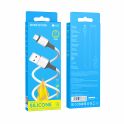 Купить USB BOROFONE BX83 SILICONE LIGHTNING 2.4A