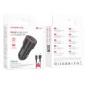 Купить АВТО ЗАРЯДНОЕ УСТРОЙСТВО BOROFONE BZ19A WISDOM QC3.0 18W MICRO