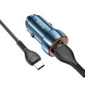 Купить АВТО ЗАРЯДНОЕ УСТРОЙСТВО HOCO Z46A PD20W+QC3.0 TYPE C_2