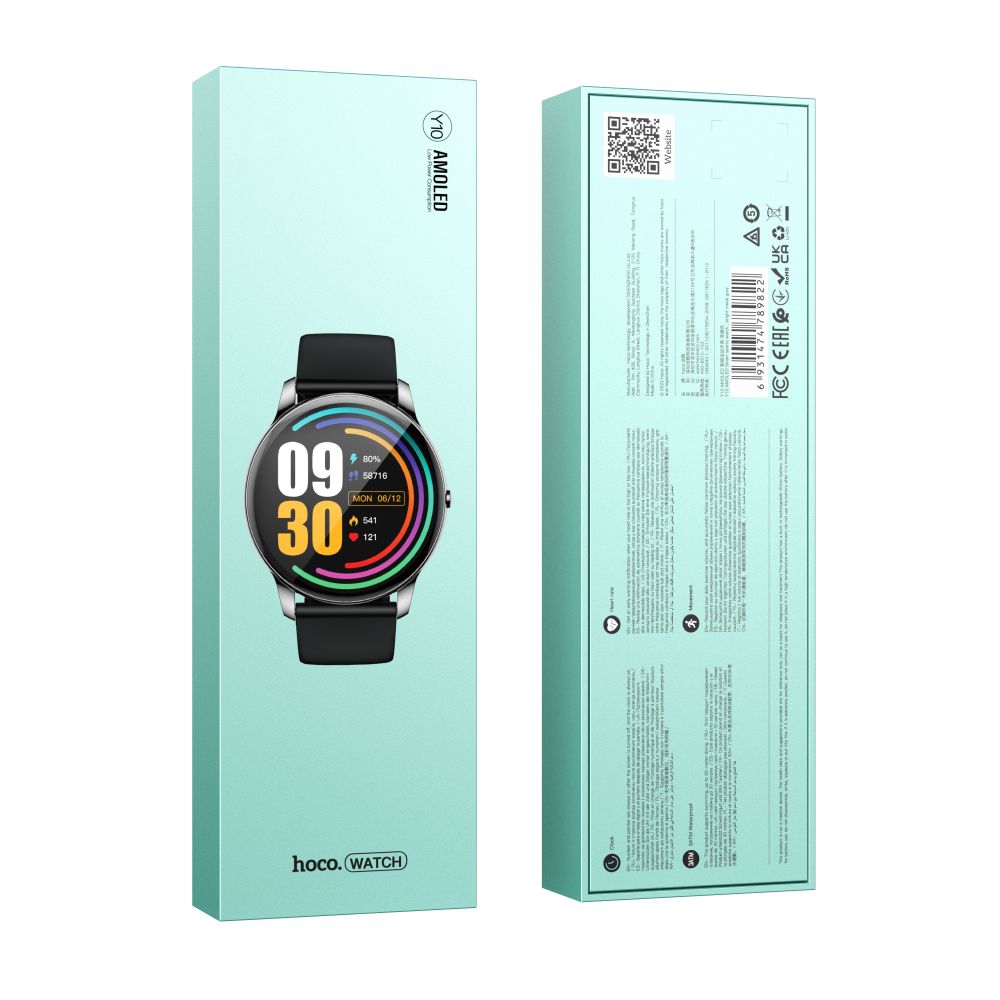 Купить СМАРТ ЧАСЫ HOCO Y10 AMOLED_1
