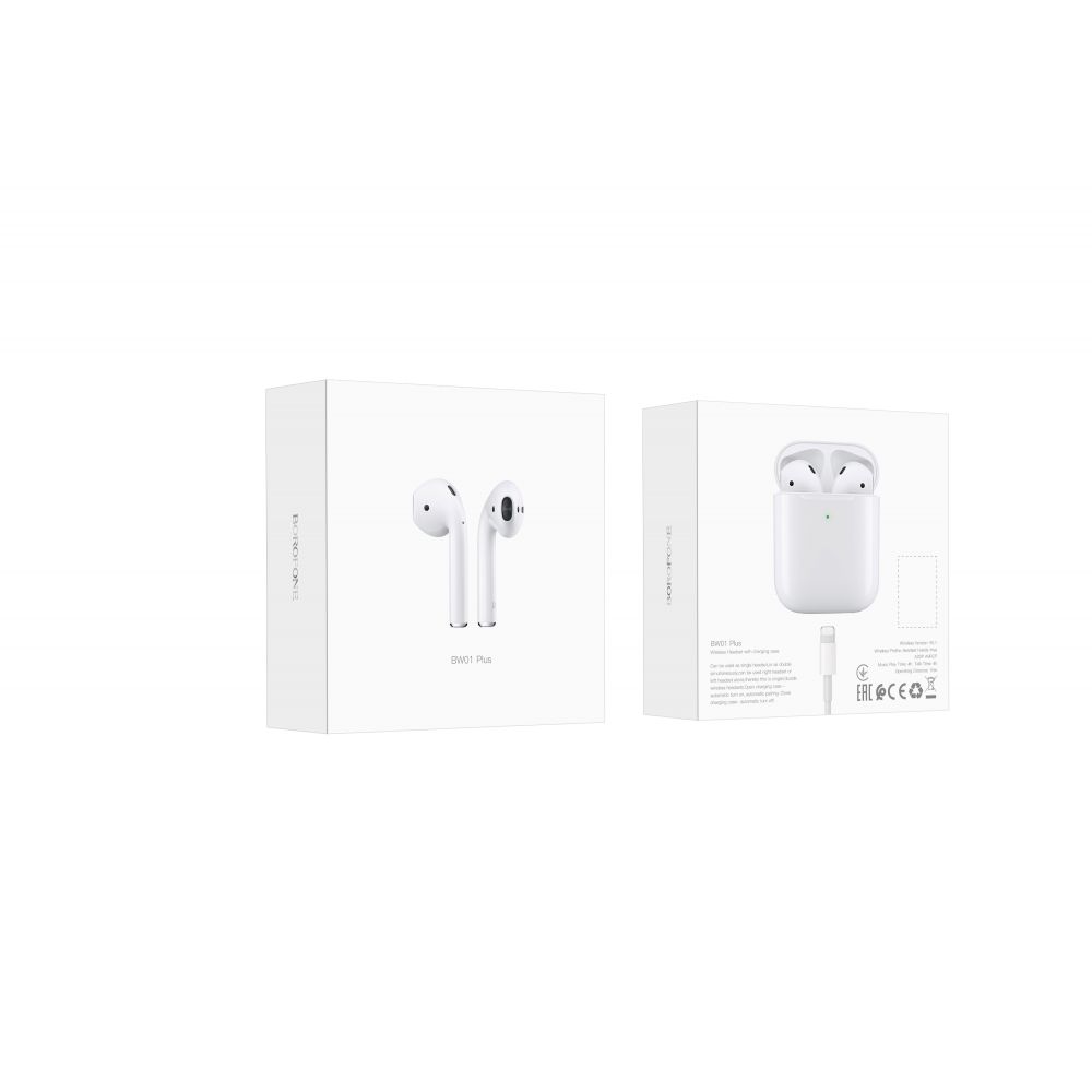 Купить БЛЮТУЗ СТЕРЕО ГАРНИТУРА BOROFONE BW01 PLUS TWS