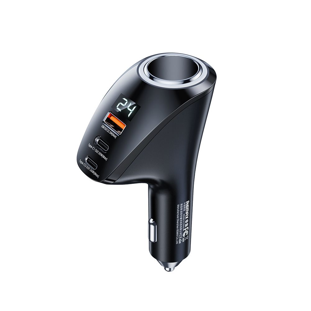 Купить АВТО ЗАРЯДНОЕ УСТРОЙСТВО REMAX RCC339 88.5W PD+QC 2C+1A_1