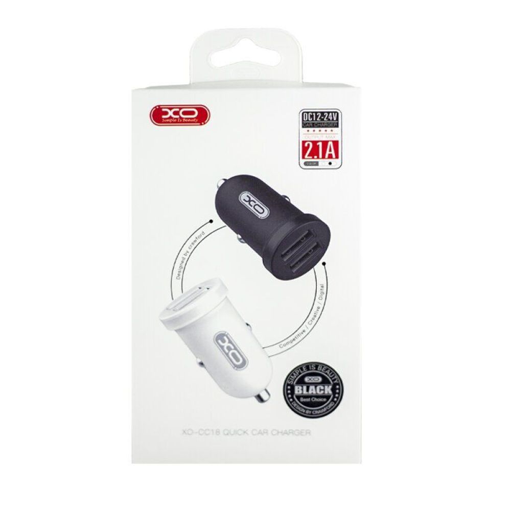 Купить АВТО ЗАРЯДНОЕ УСТРОЙСТВО XO-CC18 DUAL USB