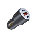 Купить АВТО ЗАРЯДНОЕ УСТРОЙСТВО XO CC45 PD30W PD+USB30W SHARED 60W METAL_2