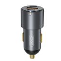 Купить АВТО ЗАРЯДНОЕ УСТРОЙСТВО XO CC45 PD30W PD+USB30W SHARED 60W METAL_1