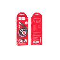 Купить USB HOCO U110 60W TYPE-C TO TYPE-C 1.2M