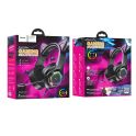 Купить ИГРОВЫЕ НАУШНИКИ HOCO W107 CUTE CAT EAR_1