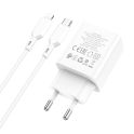 Купить СЕТЕВОЕ ЗАРЯДНОЕ УСТРОЙСТВО BOROFONE BA69A RESOURCE PD20W+QC3.0 TYPE-C TO LIGHTNING_2