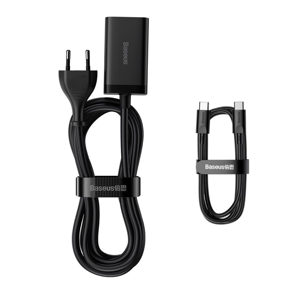 Купить СЕТЕВОЕ ЗАРЯДНОЕ УСТРОЙСТВО BASEUS GAN3 PRO 65W+CABLE TYPE C TO TYPE C 100W  CCGP0401_2