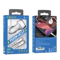 Купить АВТО ЗАРЯДНОЕ УСТРОЙСТВО BOROFONE BZ14A PD20W+QC3.0 TYPE-C TO LIGHTNING 3A_1