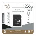 Купить КАРТА ПАМЯТИ T&G MICROSDXC 256GB UHS-3 10 CLASS & ADAPTER