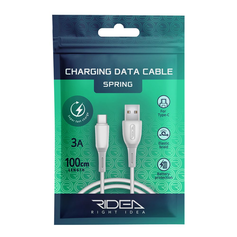 Купить USB RIDEA RC-M123 SPRING TYPE-C 3A