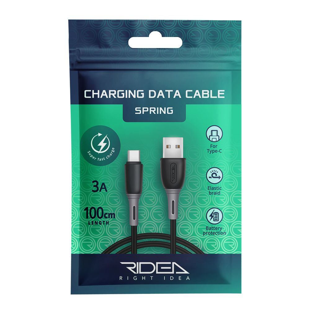 Купить USB RIDEA RC-M123 SPRING TYPE-C 3A_1