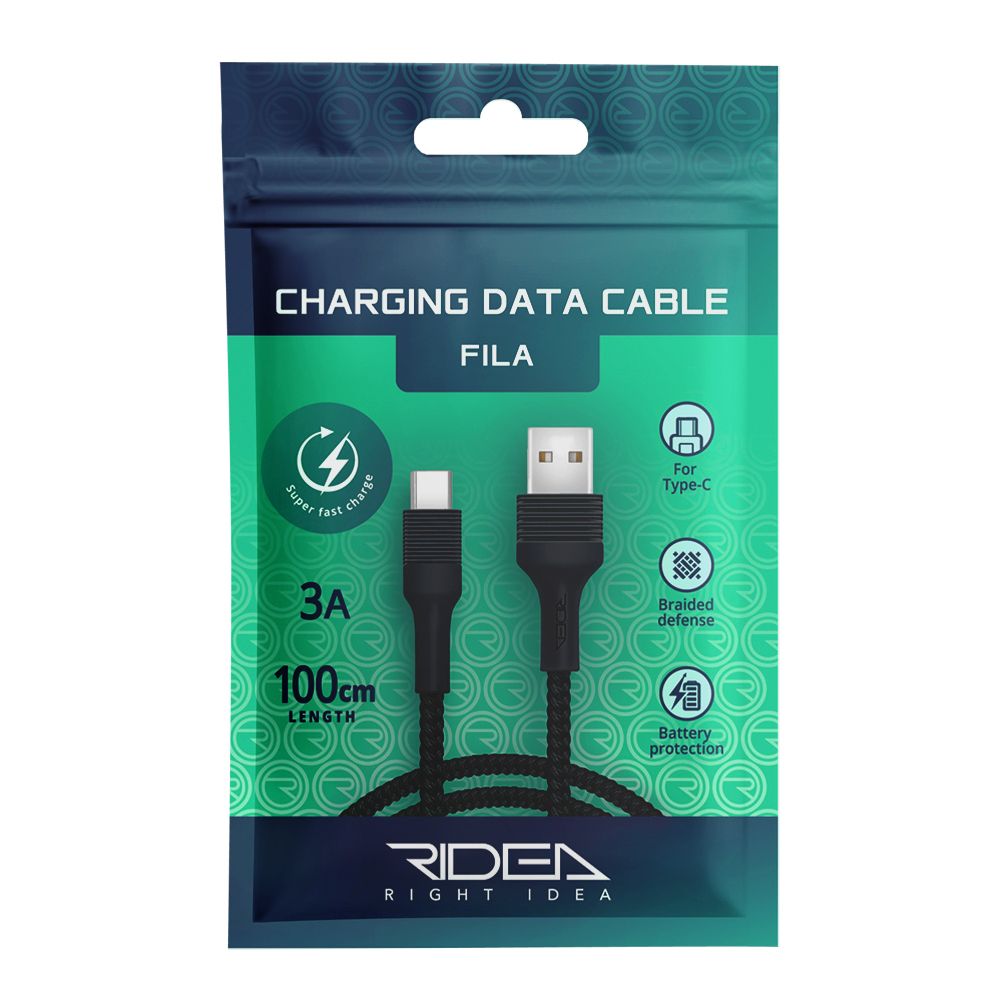 Купить USB RIDEA RC-M122 FILA TYPE-C 3A_1