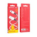 Купить USB BOROFONE BX83 SILICONE TYPE-C 3A_1