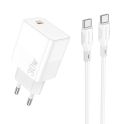 Купить СЕТЕВОЕ ЗАРЯДНОЕ УСТРОЙСТВО BOROFONE BA77A INSIGHTFUL PD/QC 30W TYPE-C TO TYPE-C_1