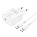 Купить СЕТЕВОЕ ЗАРЯДНОЕ УСТРОЙСТВО BOROFONE BA77A INSIGHTFUL PD/QC 30W TYPE-C TO TYPE-C_3