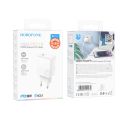 Купить СЕТЕВОЕ ЗАРЯДНОЕ УСТРОЙСТВО BOROFONE BA77A INSIGHTFUL PD/QC 30W