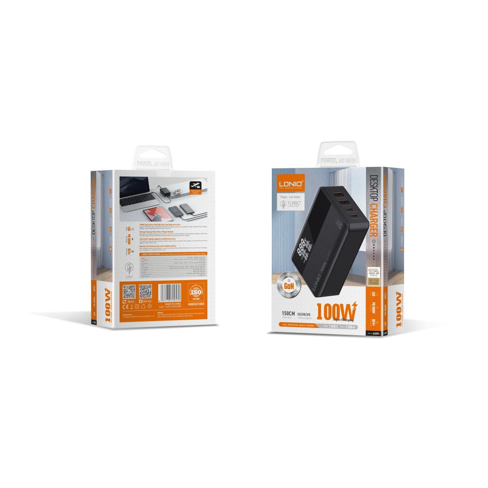 Купить СЕТЕВОЕ ЗАРЯДНОЕ УСТРОЙСТВО LDNIO A4809C 100W LED