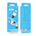 Купить USB BOROFONE BX84 60W (20V/3A) TYPE-C TO TYPE-C_1