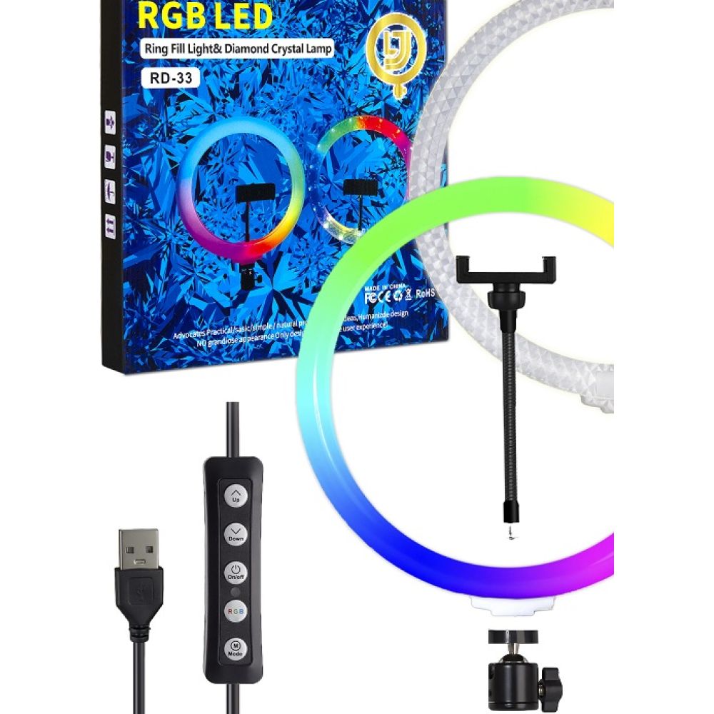 Купить ЛАМПА RGB CRYSTAL RD-33 33CM