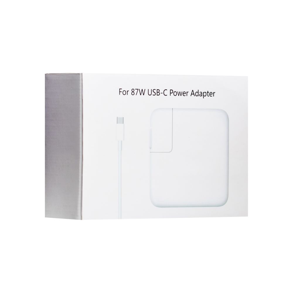 Купить СЕТЕВОЕ ЗАРЯДНОЕ УСТРОЙСТВО MACBOOK USB-C PD87W NO LOGO