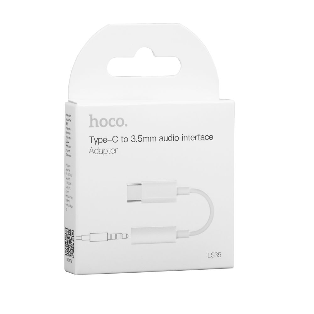 Купить ПЕРЕХОДНИК HOCO LS35 TYPE-C TO 3.5MM DIGITAL AUDIO CONVERTER