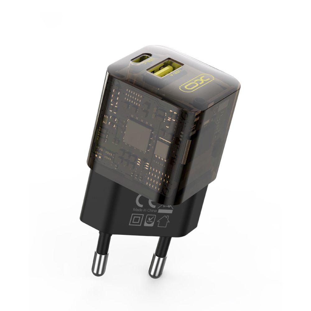 Купить СЕТЕВОЕ ЗАРЯДНОЕ УСТРОЙСТВО XO CE05 PD30W+QC3.0_1