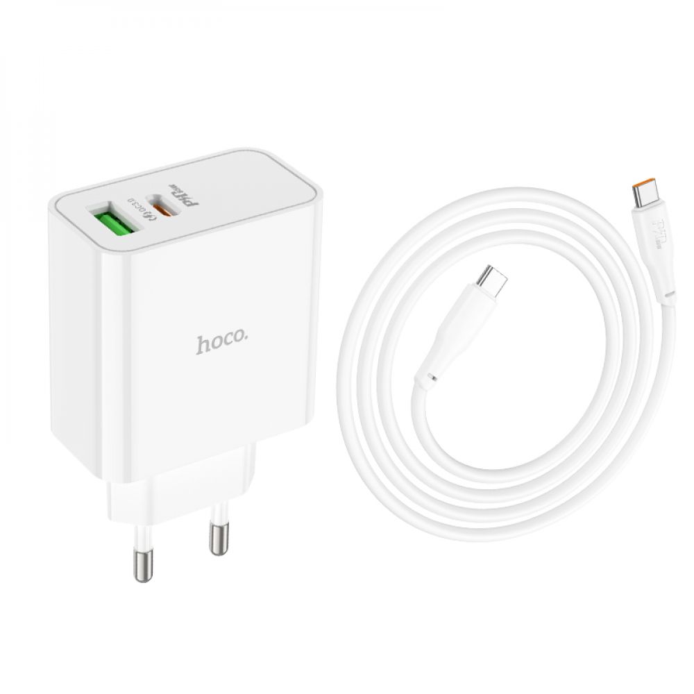 Купить СЕТЕВОЕ ЗАРЯДНОЕ УСТРОЙСТВО HOCO C113A AWESOME PD+QC 65W TYPE-C TO TYPE-C_2