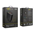 Купить СЕТЕВОЕ ЗАРЯДНОЕ УСТРОЙСТВО YOKI LED SERIES YK-20PD 20W