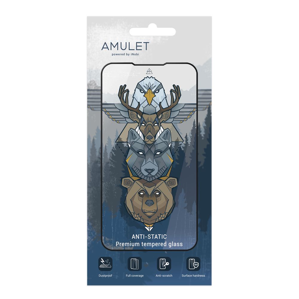 Купить ЗАЩИТНОЕ СТЕКЛО AMULET 2.5D HD ANTISTATIC FOR IPHONE  XR/11